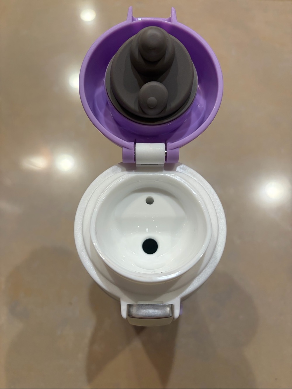 MINISO Lavender Vacuum Flask - 350ml - Picture 2 of 6